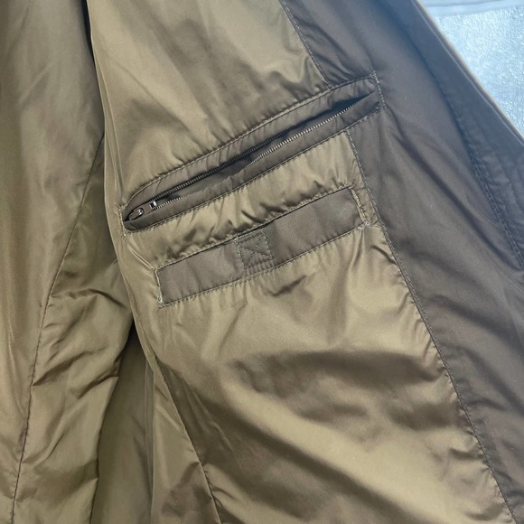 Lands’ End Goose Down Quilted Puffer Jacket Womens Sz 14/16 Brown Warm Winter - Picture 7 of 11